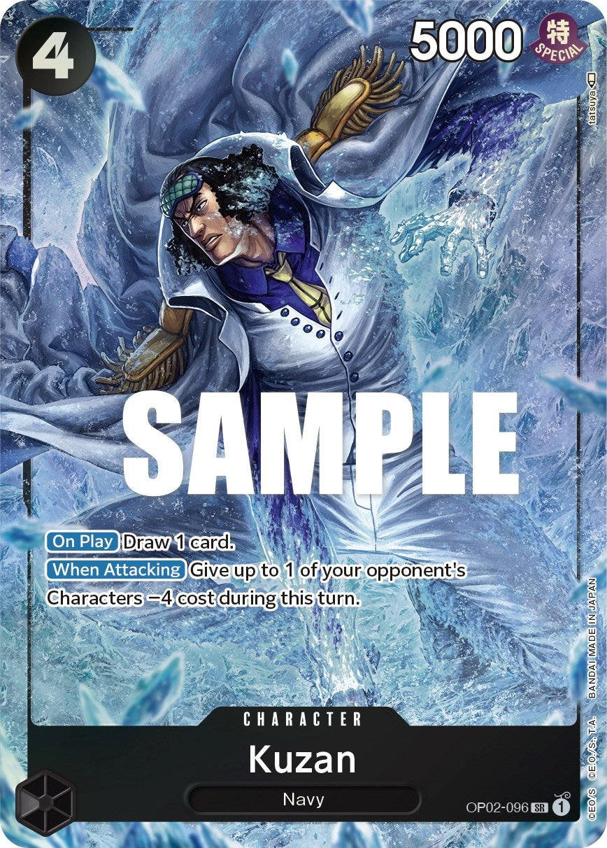 Kuzan (Alternate Art) [Paramount War] op02-096