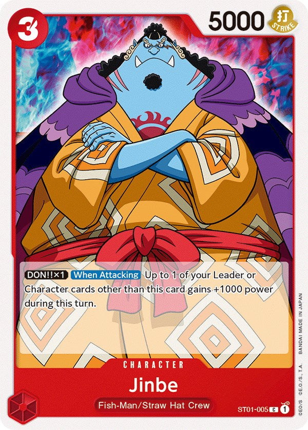 Jinbe [Starter Deck: Straw Hat Crew] st01-005
