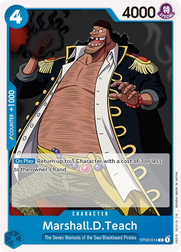 Marshall.D.Teach [Starter Deck: The Seven Warlords of The Sea] st03-014