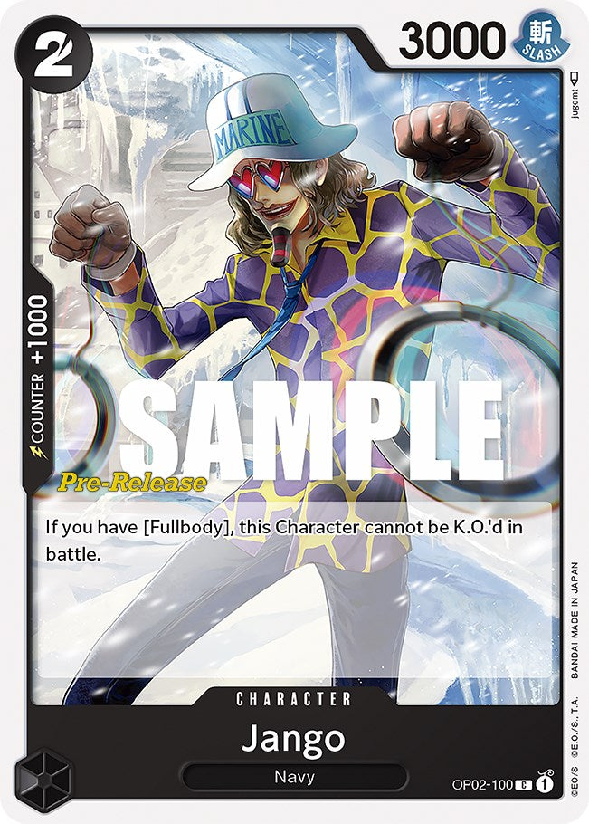 Jango [Paramount War Pre-Release Cards] op02-100